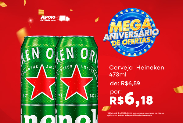 Cerveja Heineken Lata 473ml 31/05
